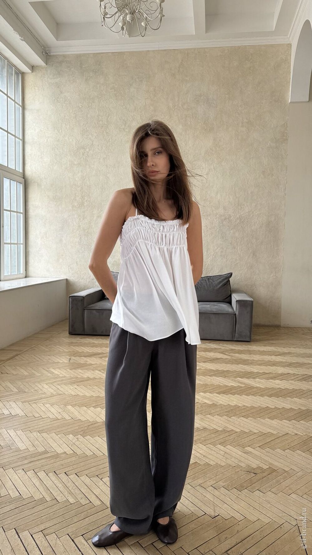 брюки IWAN tencel