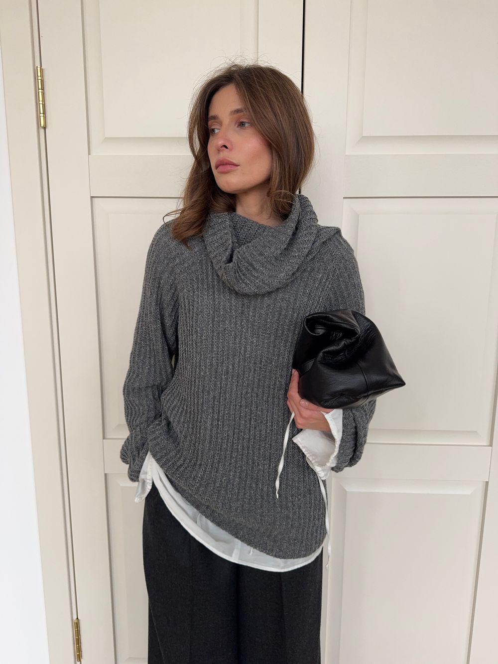 джемпер ARTISTE мышиный серый