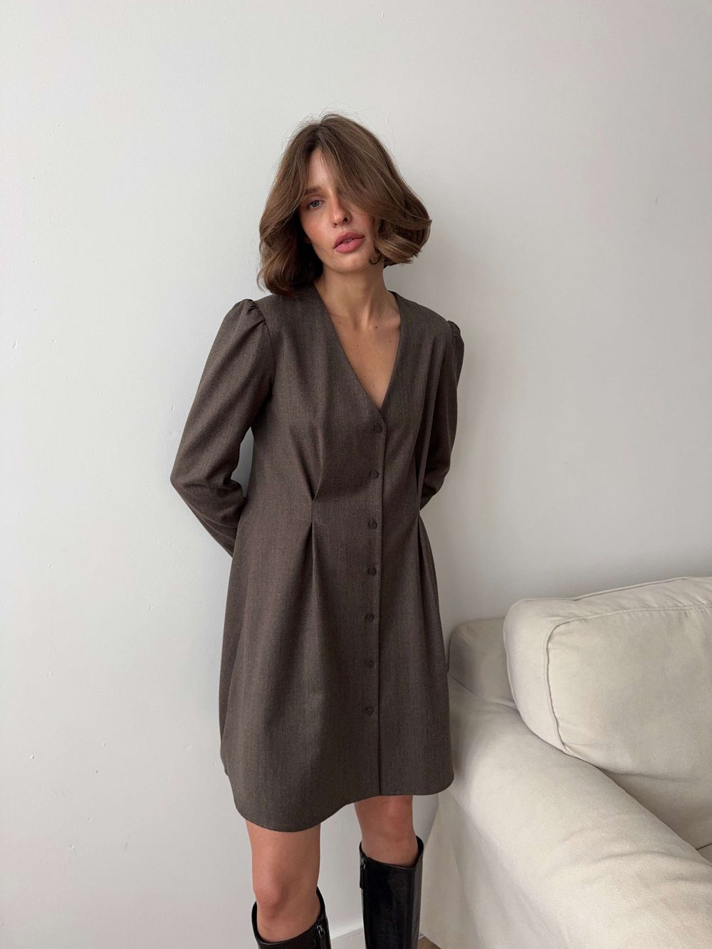 платье DOMINIQUE wool