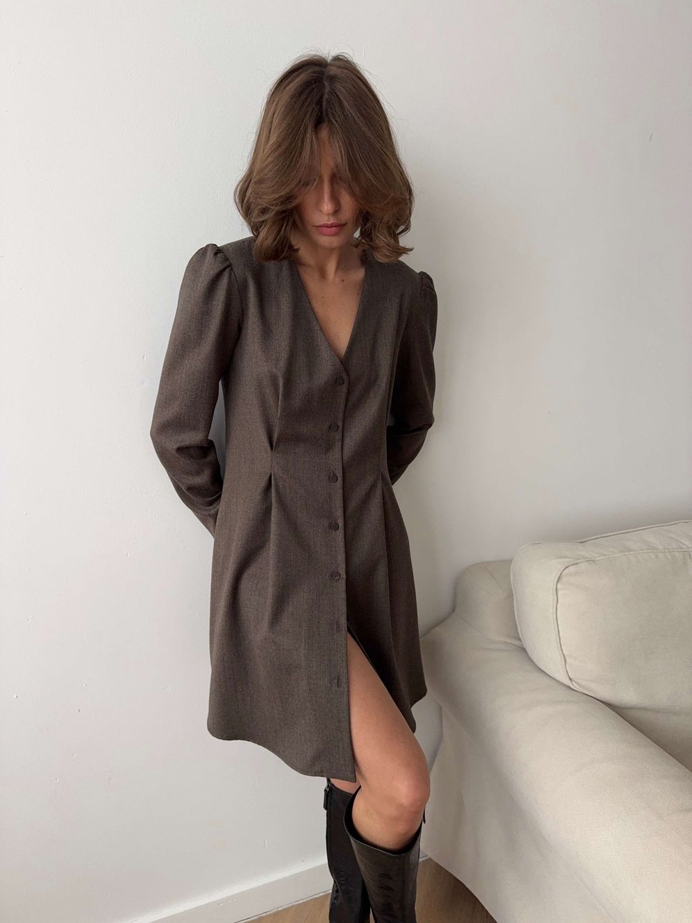 платье DOMINIQUE wool