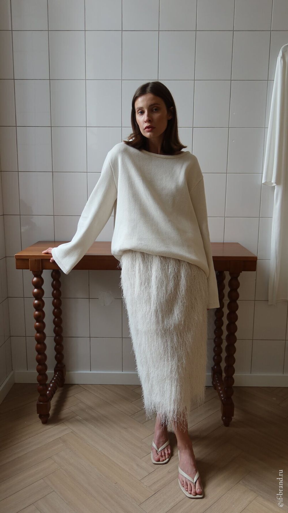 юбка-миди BOURRE'