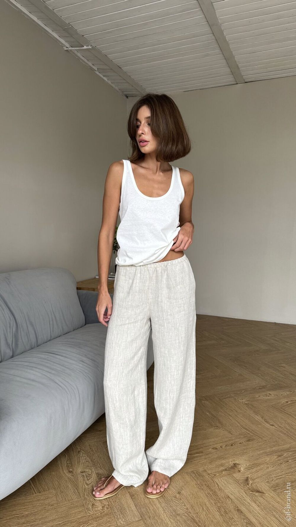 брюки ANUK linen