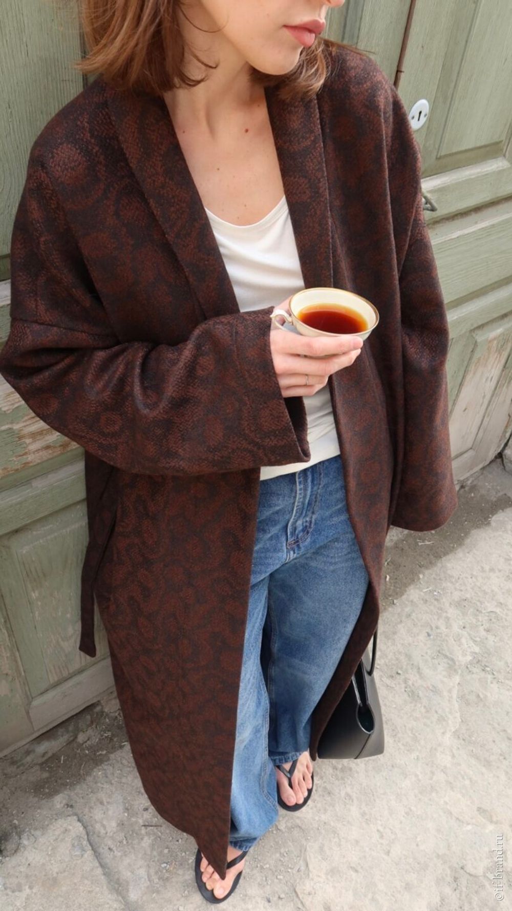 легкое пальто-халат LUAM sarrau