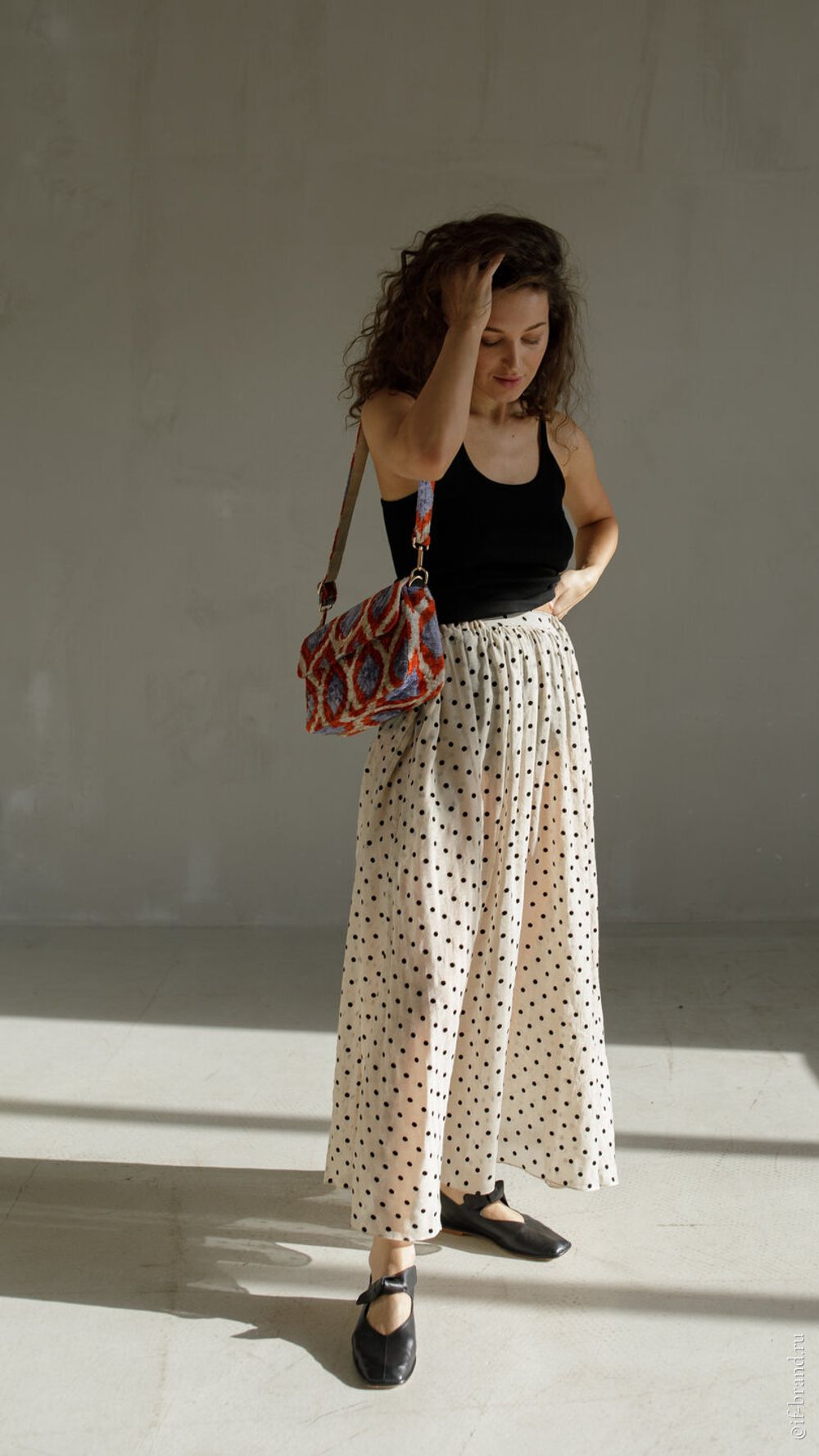 юбка IWON voluptuous горох