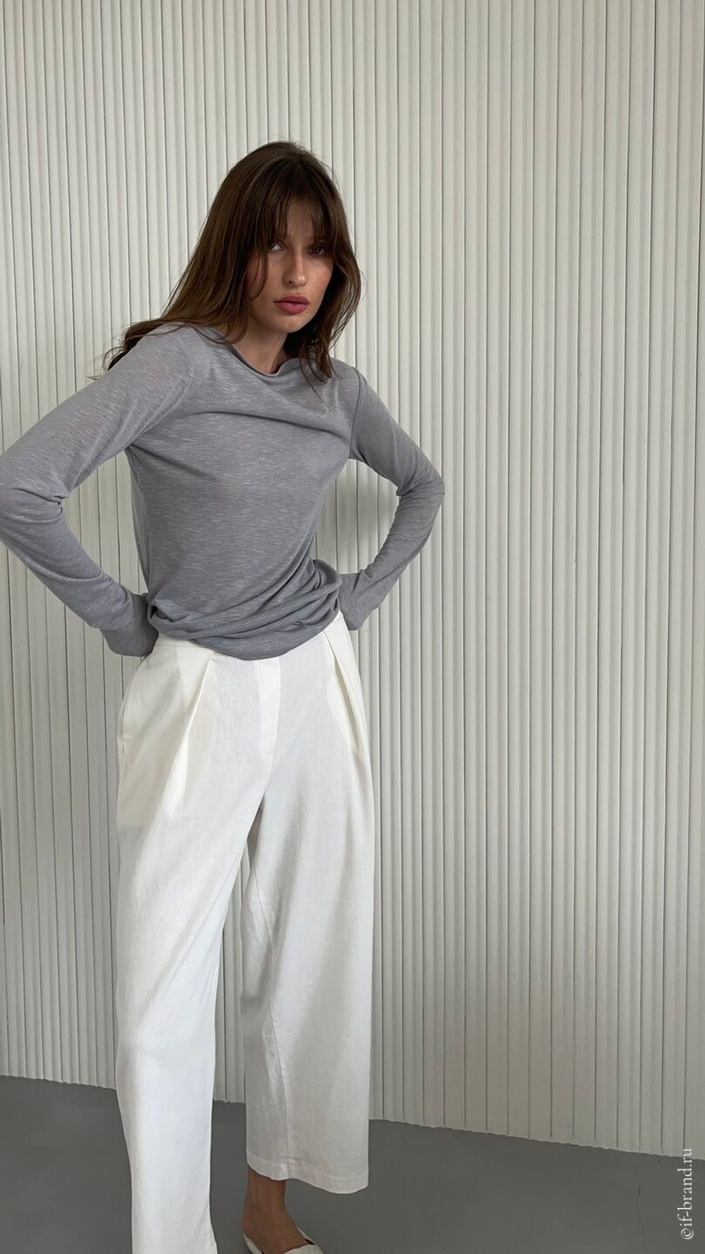 лонгслив RUTH linen