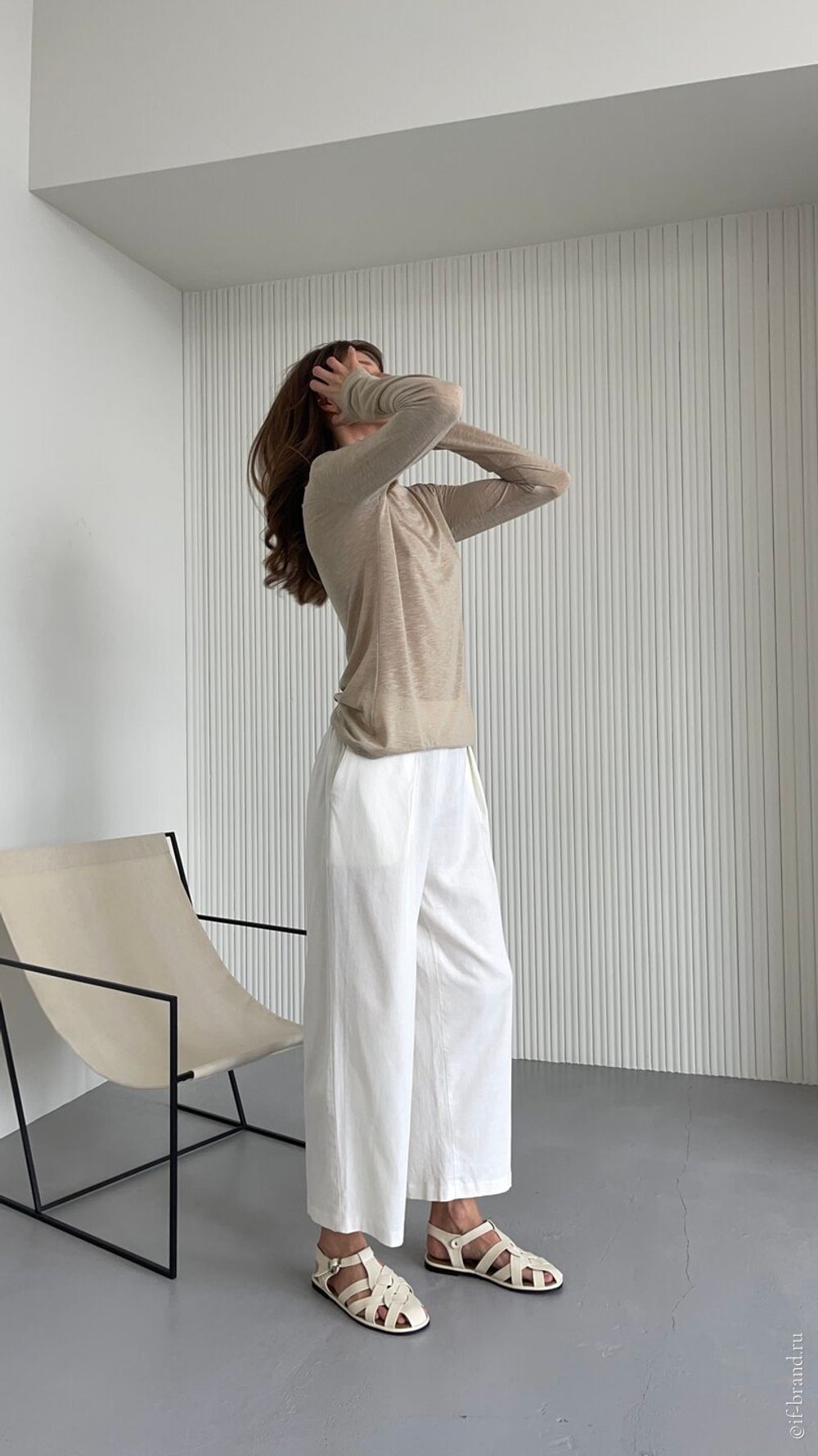 лонгслив RUTH linen