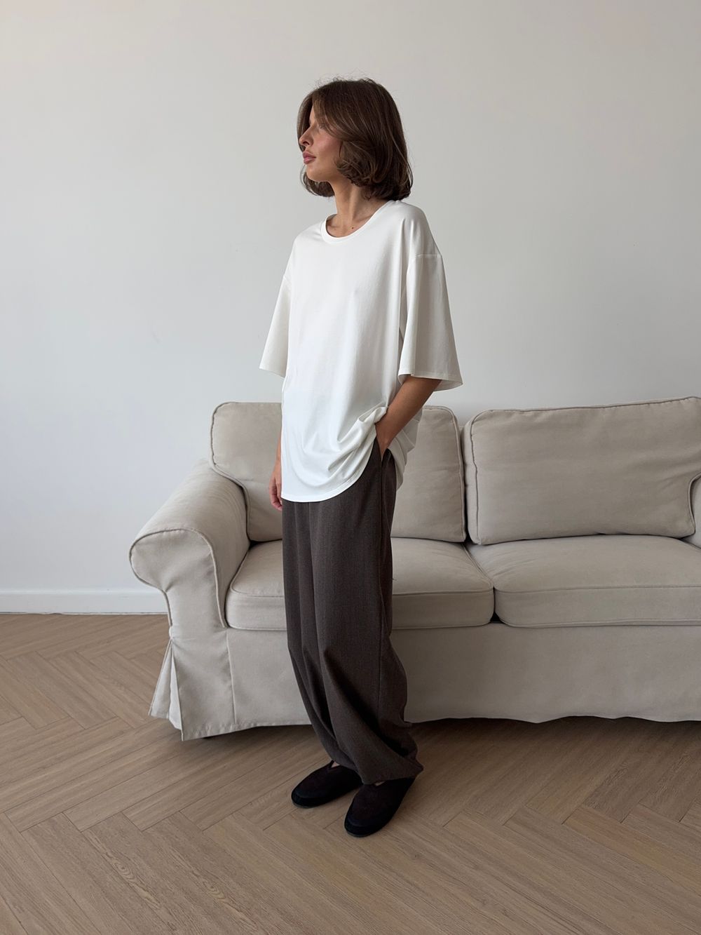 футболка AMI basiс