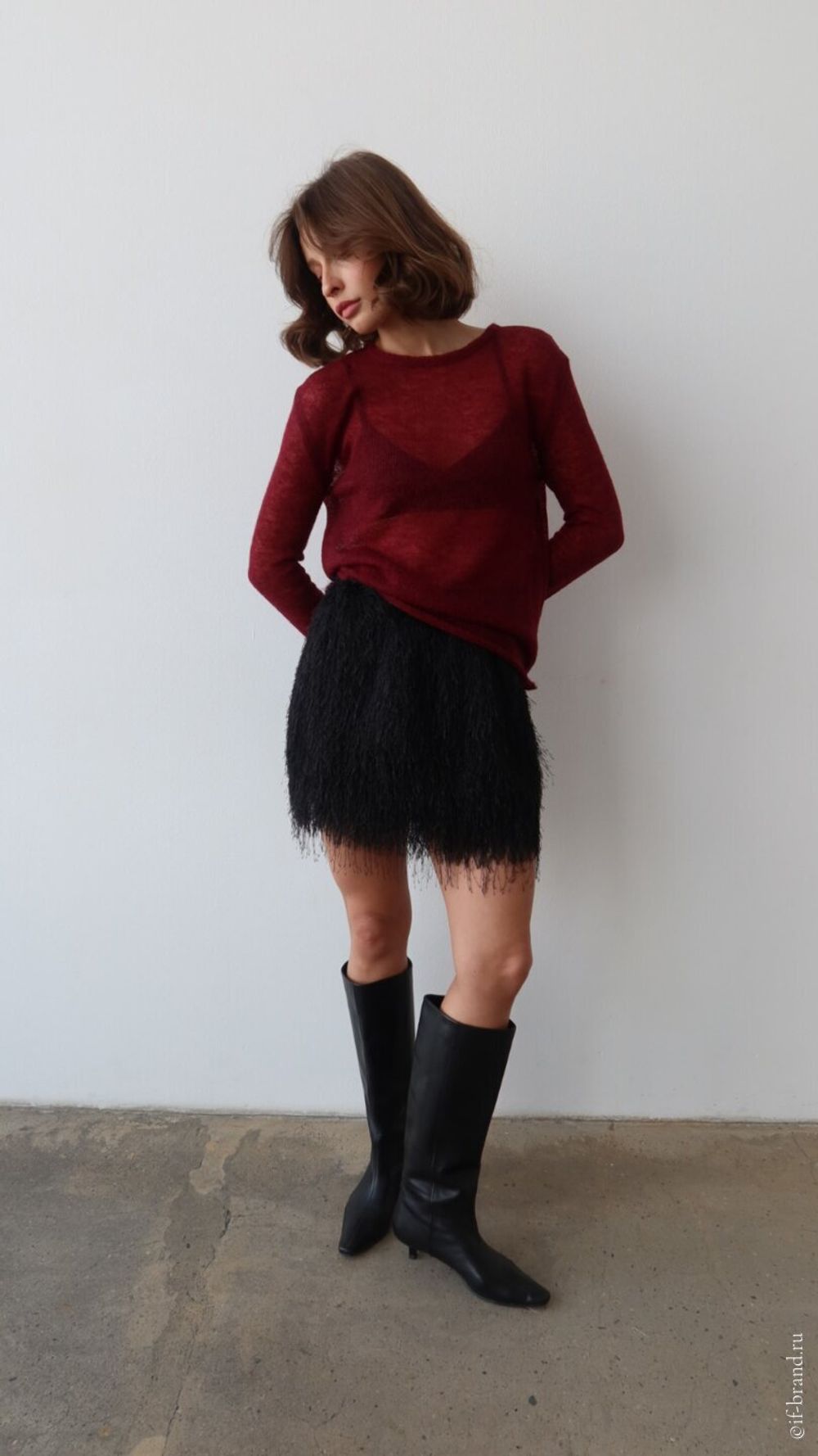 юбка-мини BOURRE'