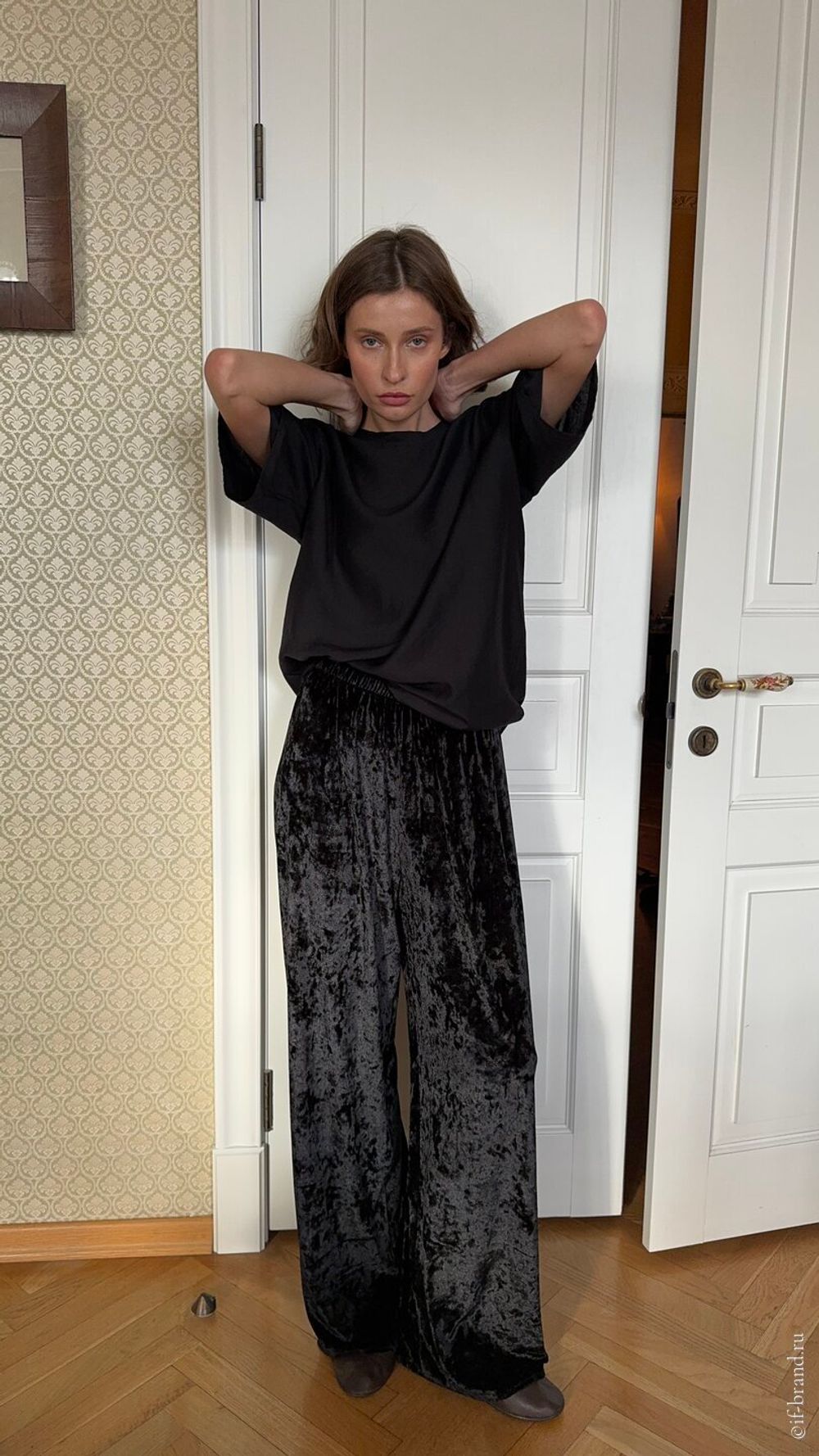 футболка AMI simple silk