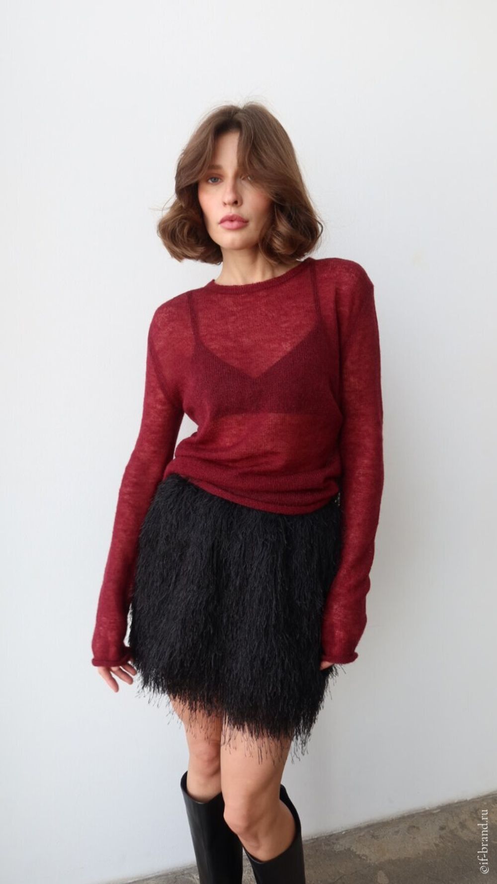 юбка-мини BOURRE'