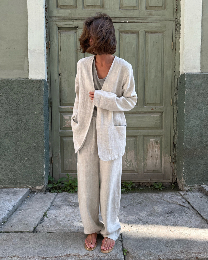 брюки ANUK linen