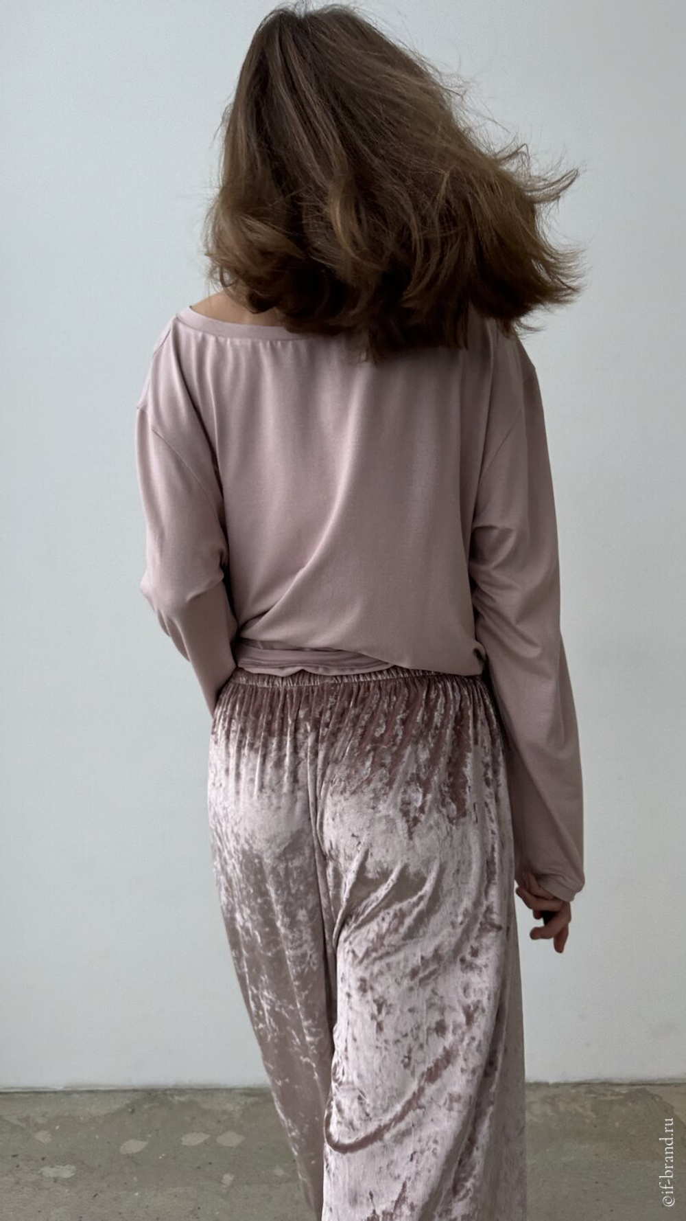 брюки SAM velour