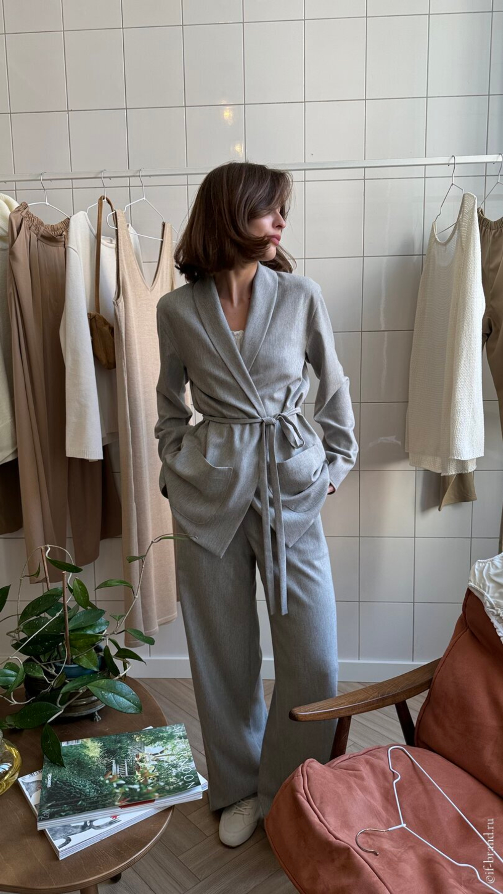 брюки BIENE wool