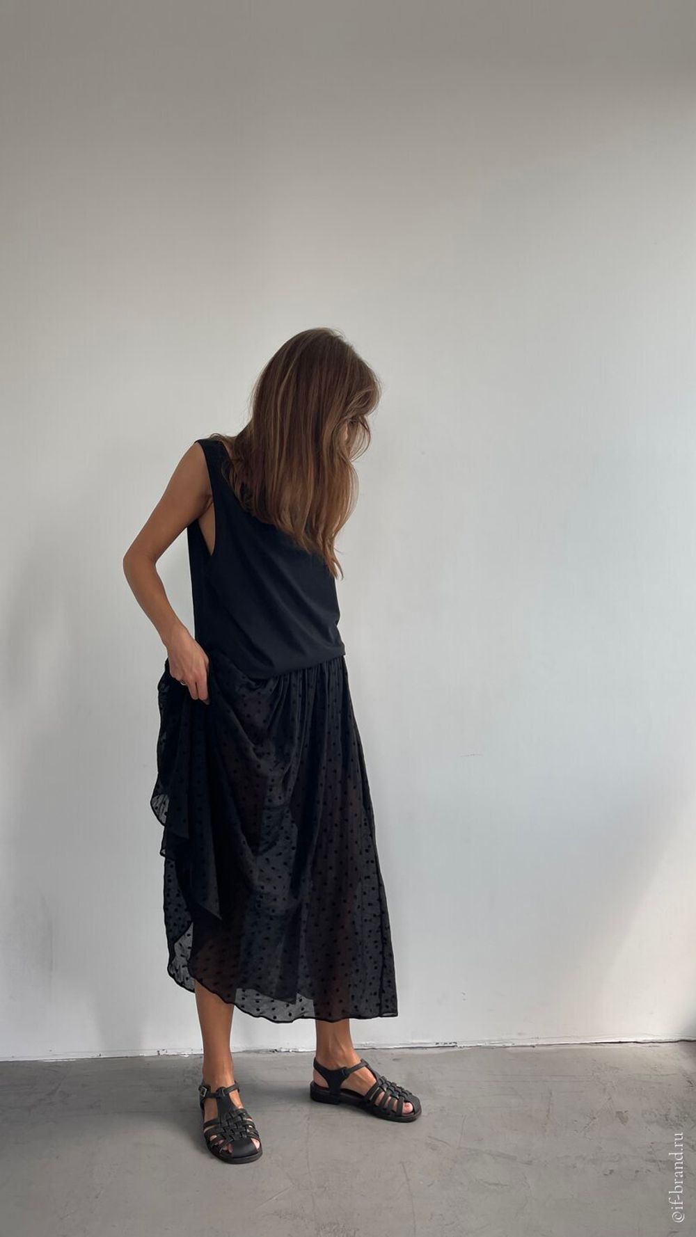 юбка IWON voluptuous горох