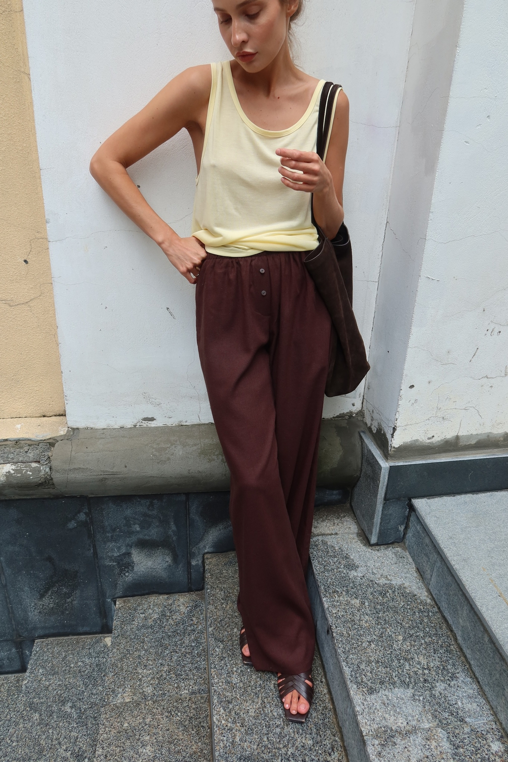 брюки CAP linen