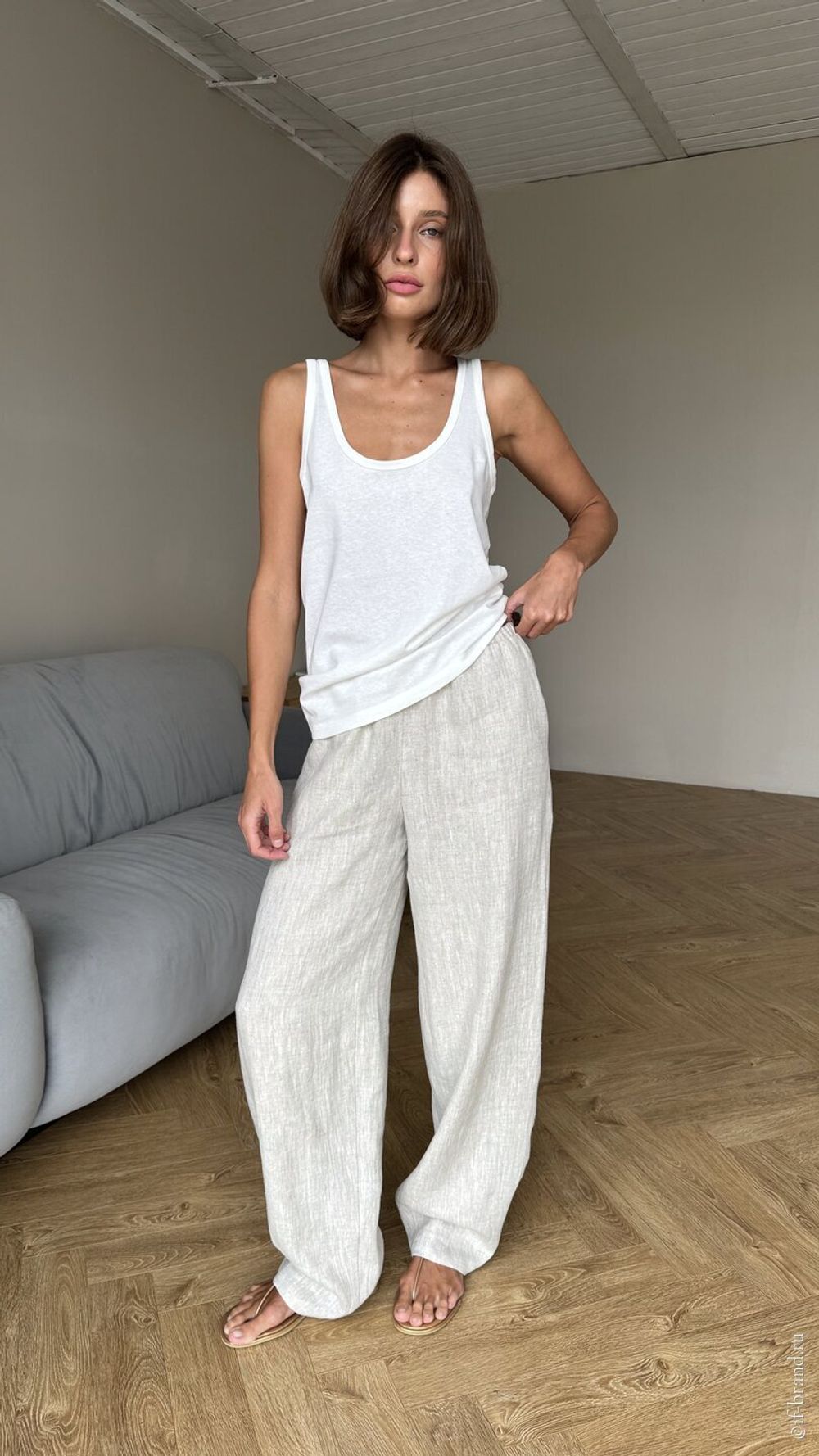 брюки ANUK linen