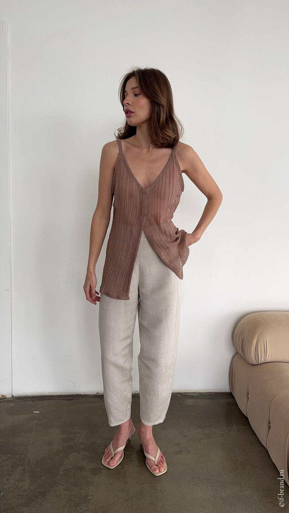 брюки TIERRY linen