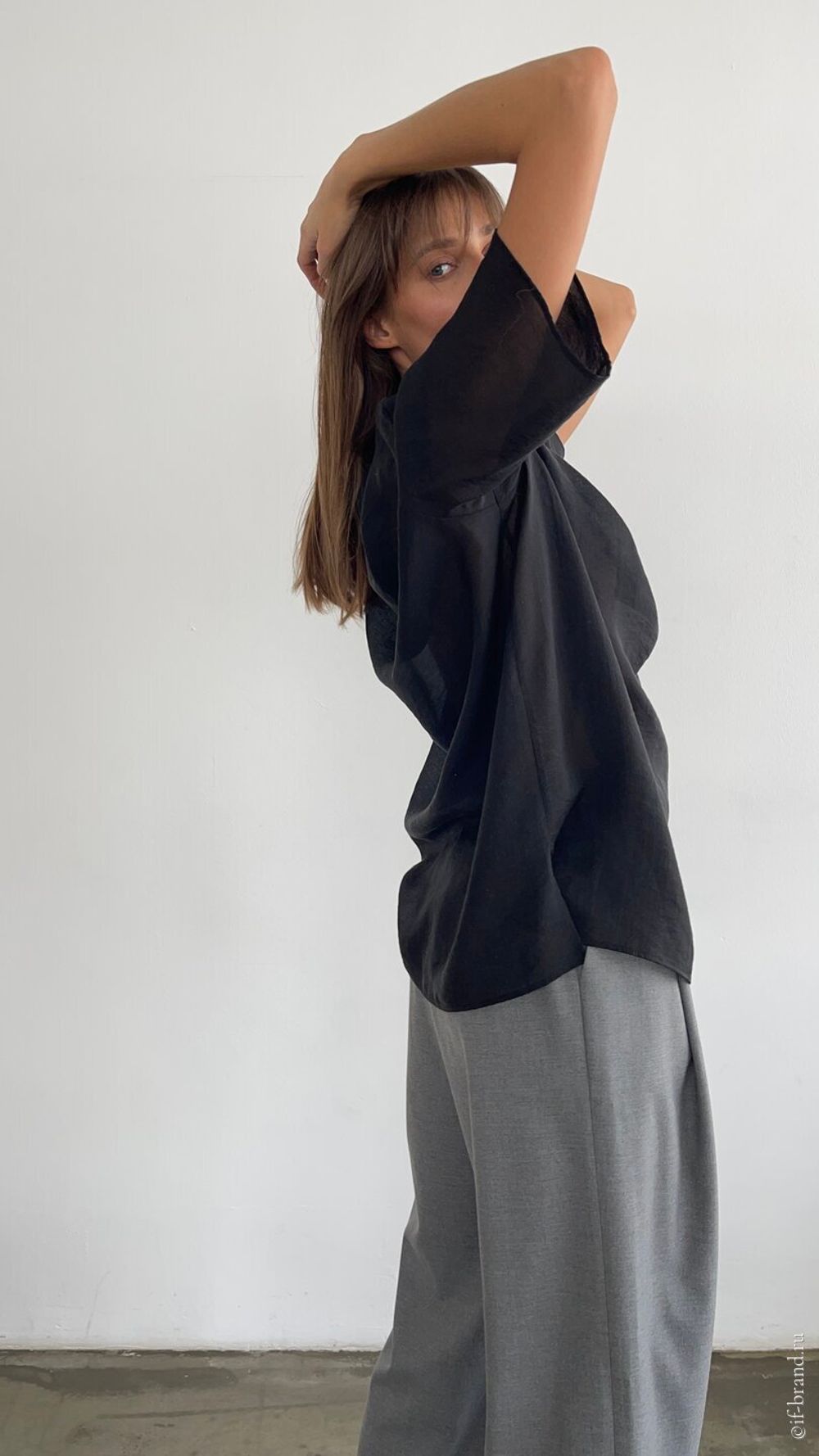 футболка AMI voluptuous