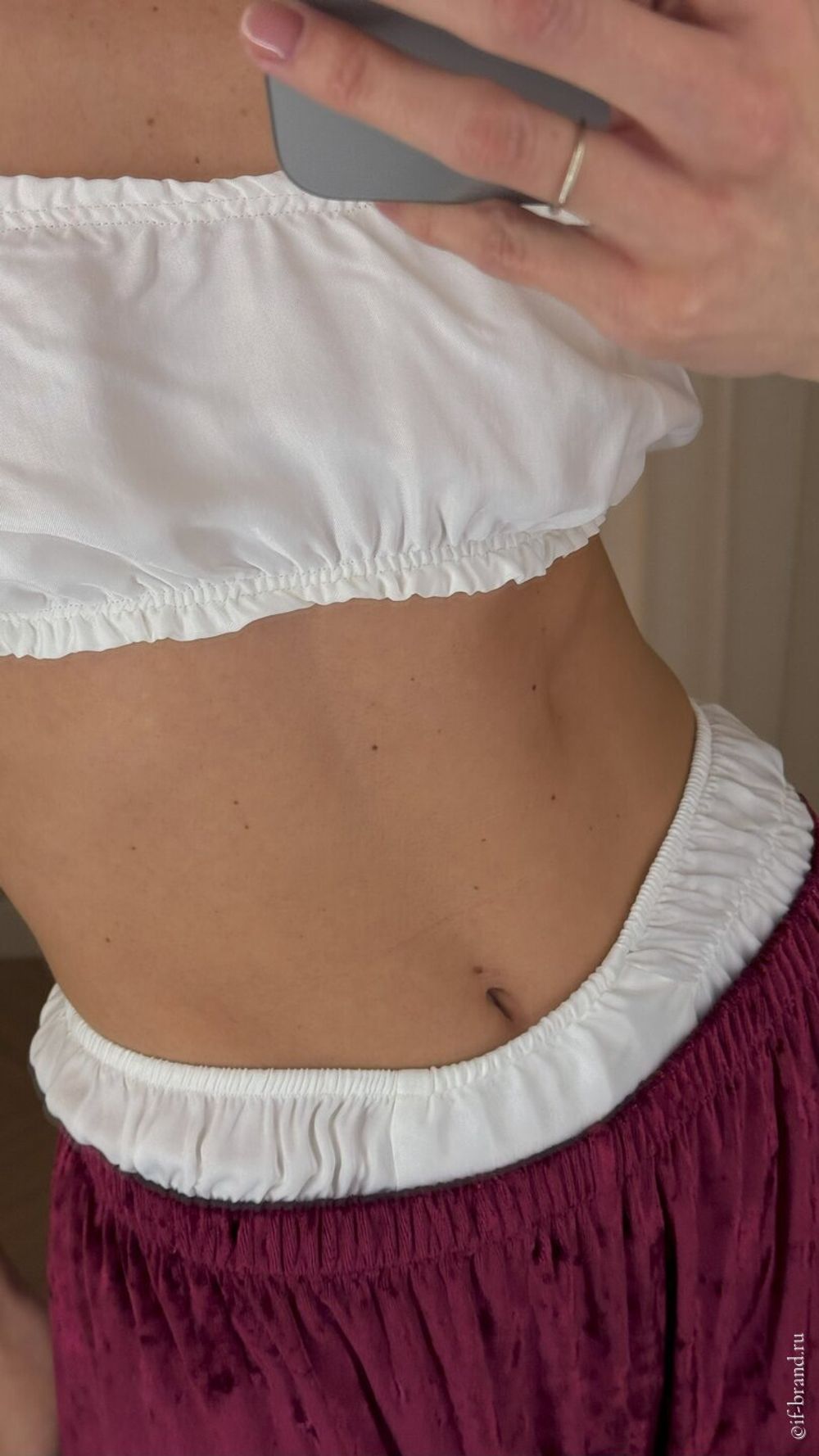 брюки SAM velour long