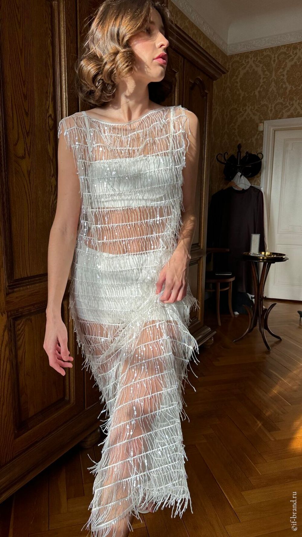 платье с пайетками RECHINSKAYA