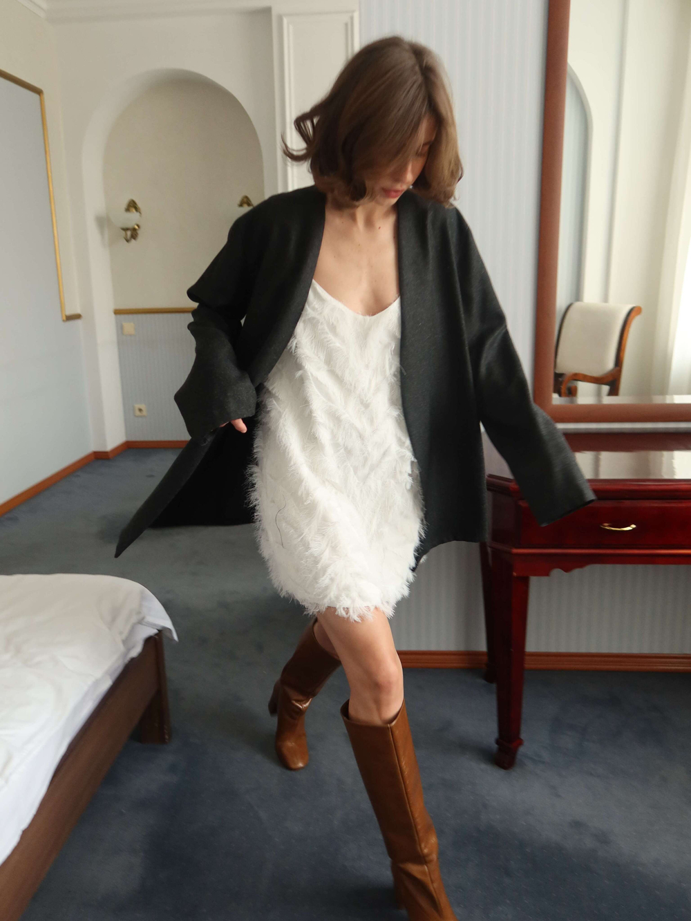 мини-платье SNOW time