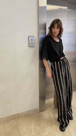 футболка AMI silk