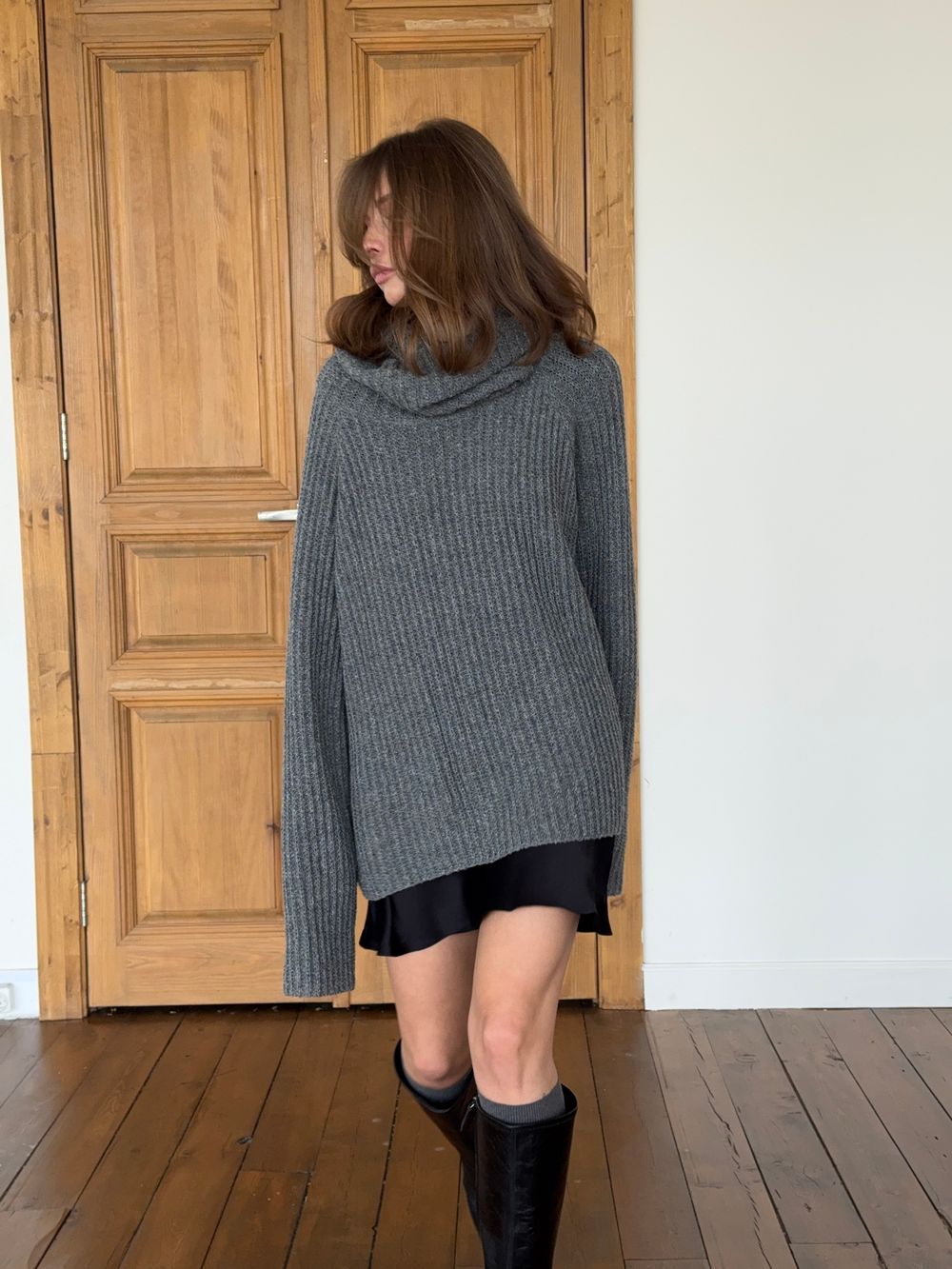 джемпер ARTISTE мышиный серый