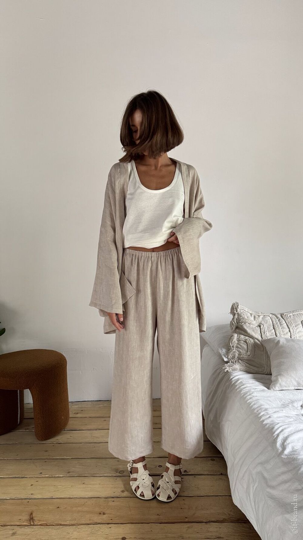 брюки SUI linen