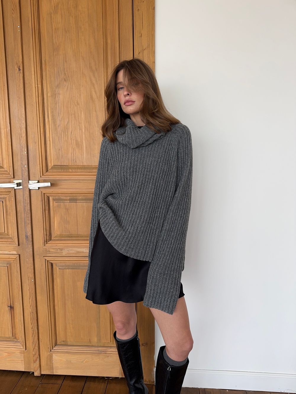 джемпер ARTISTE мышиный серый