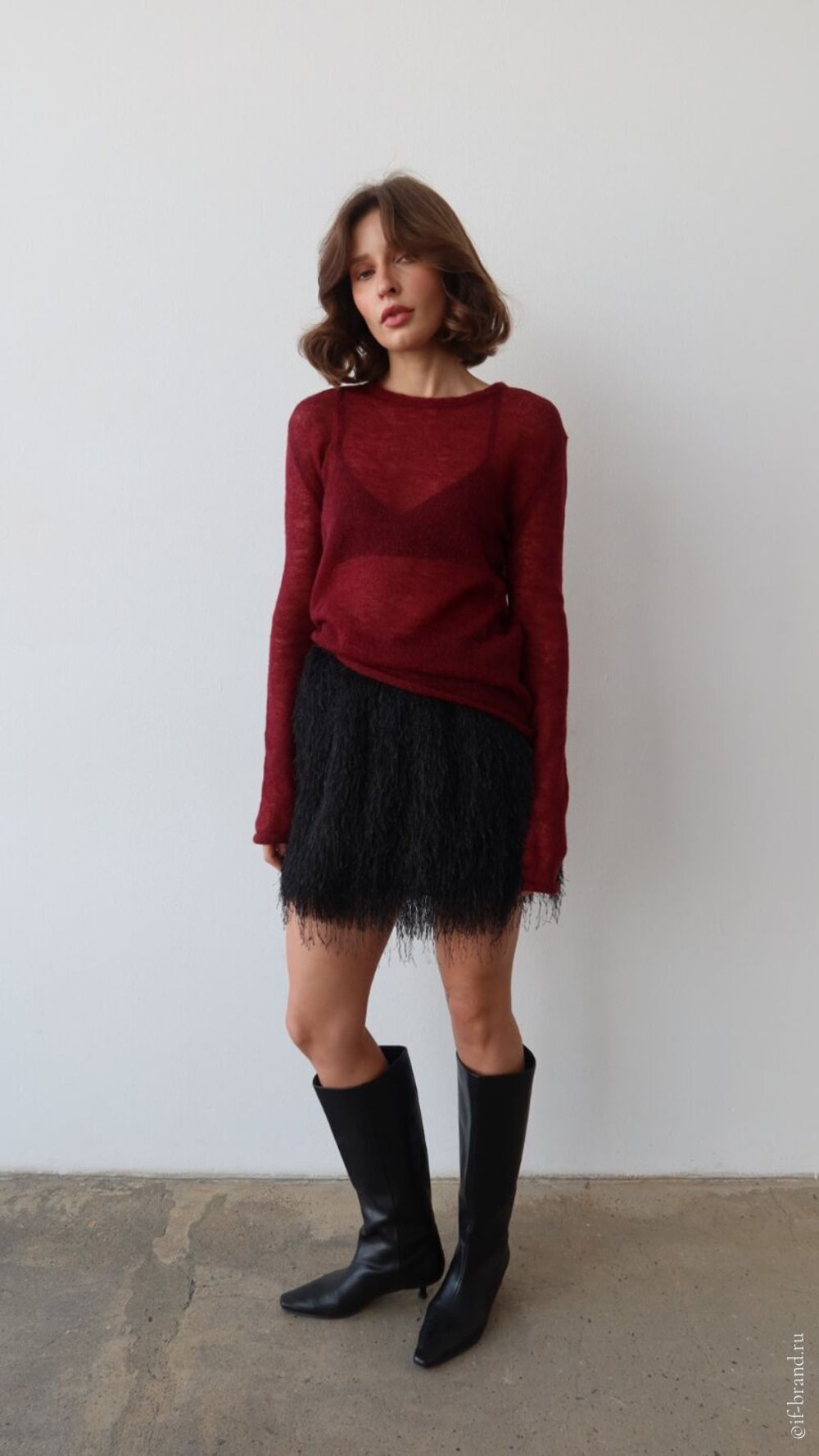 юбка-мини BOURRE'