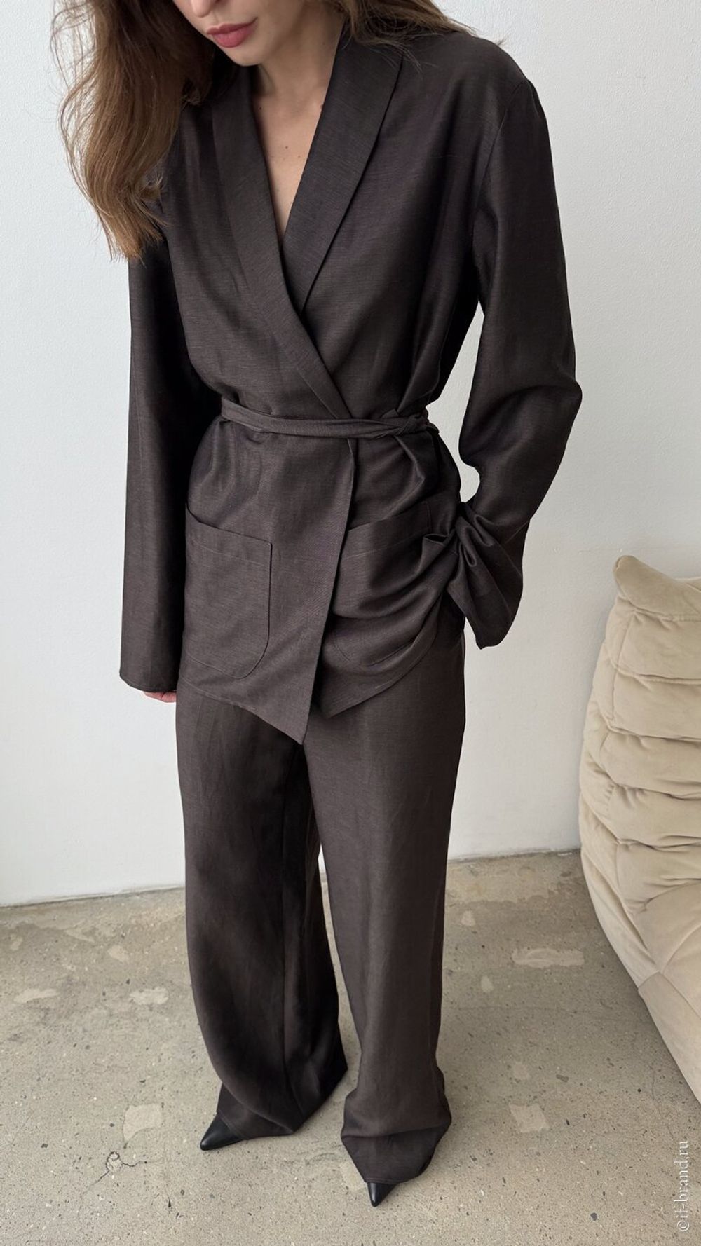 жакет BIENE linen wool