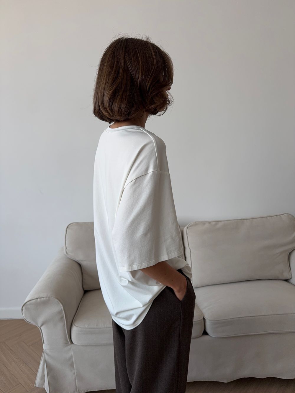 футболка AMI basiс