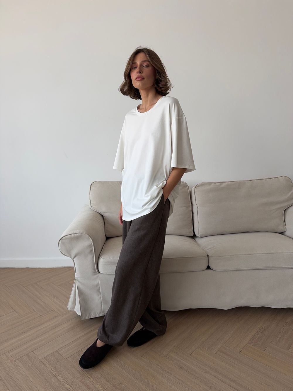 футболка AMI basiс