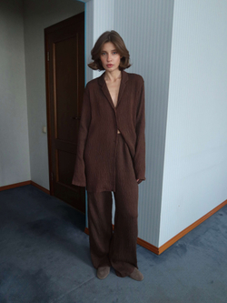 брюки MIO шоколад