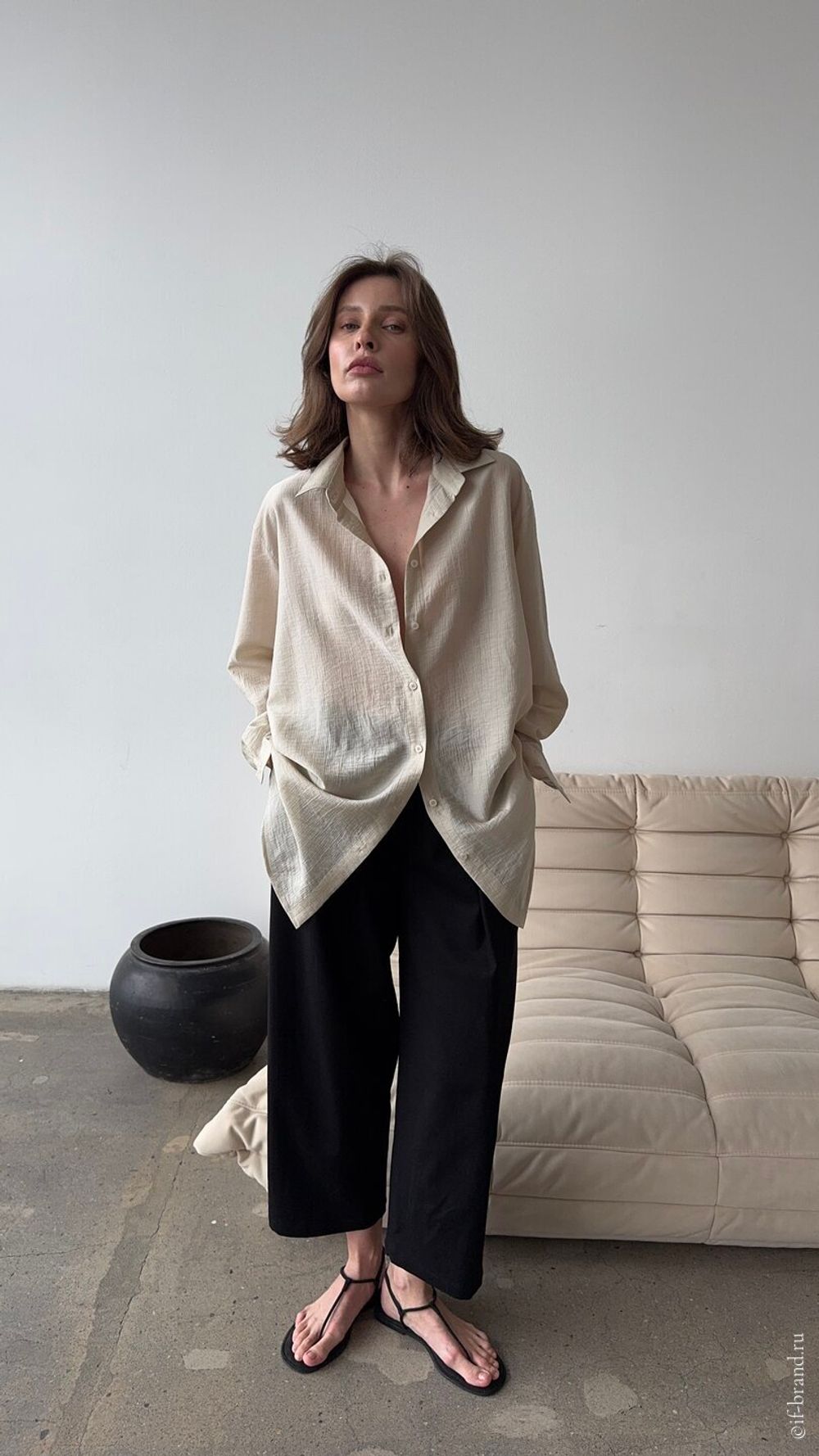 брюки MIKKA linen