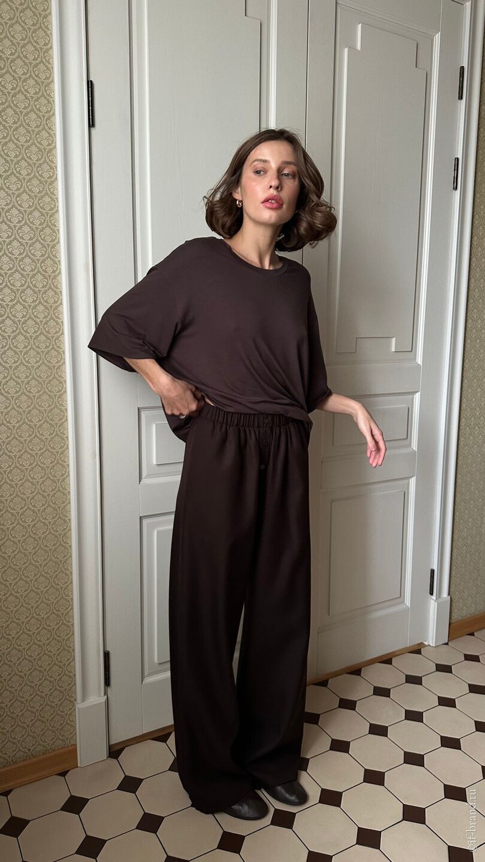 брюки CAP wool пижамные