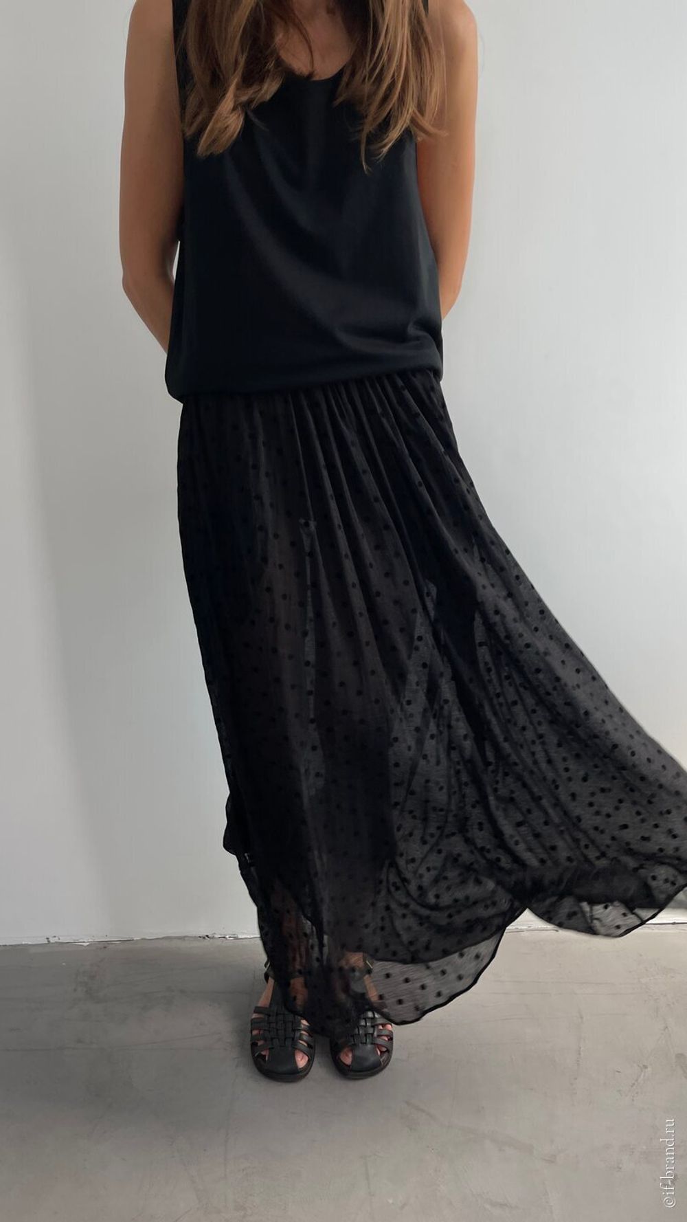 юбка IWON voluptuous горох