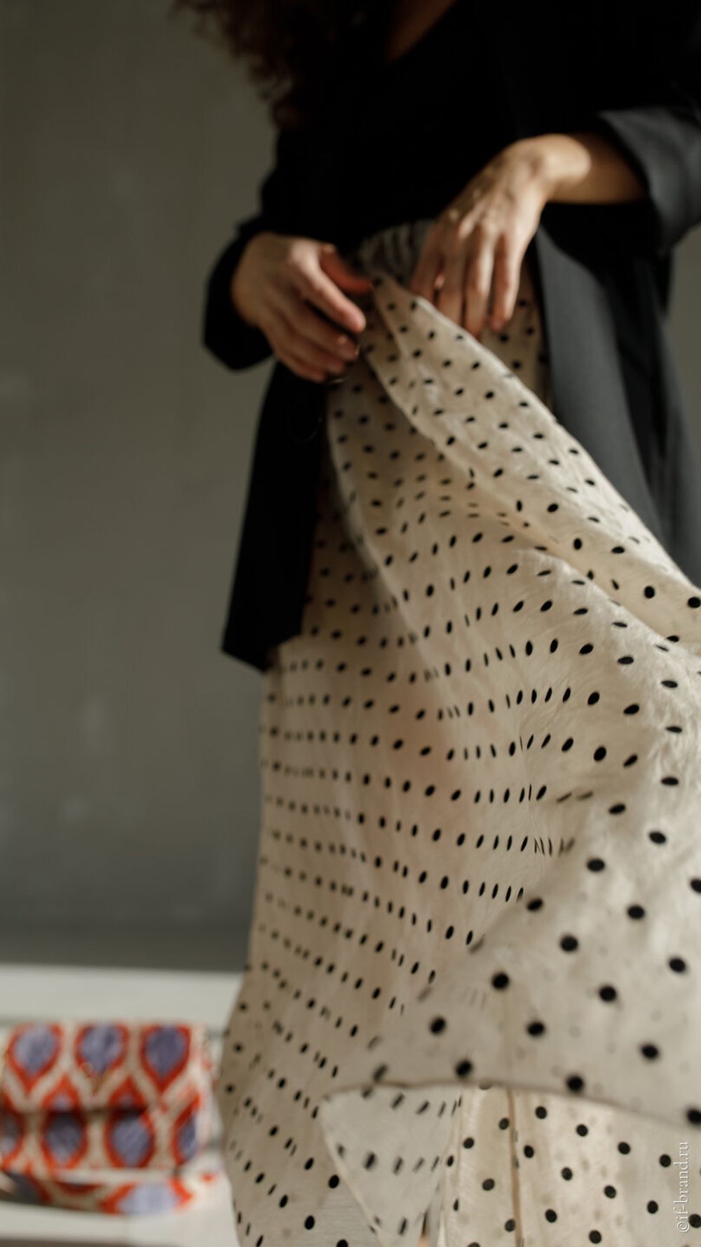 юбка IWON voluptuous горох