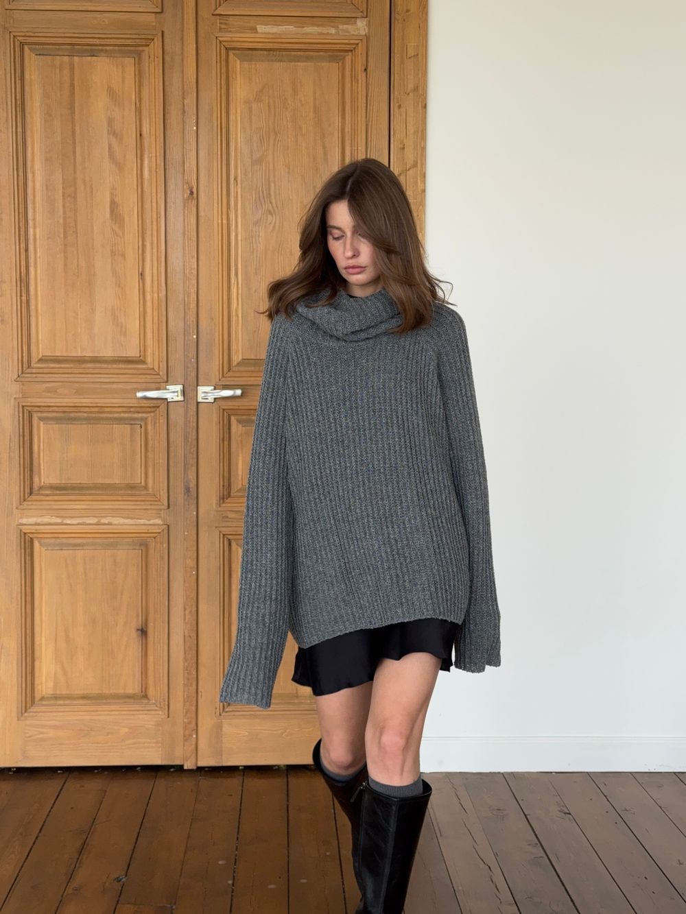 джемпер ARTISTE мышиный серый