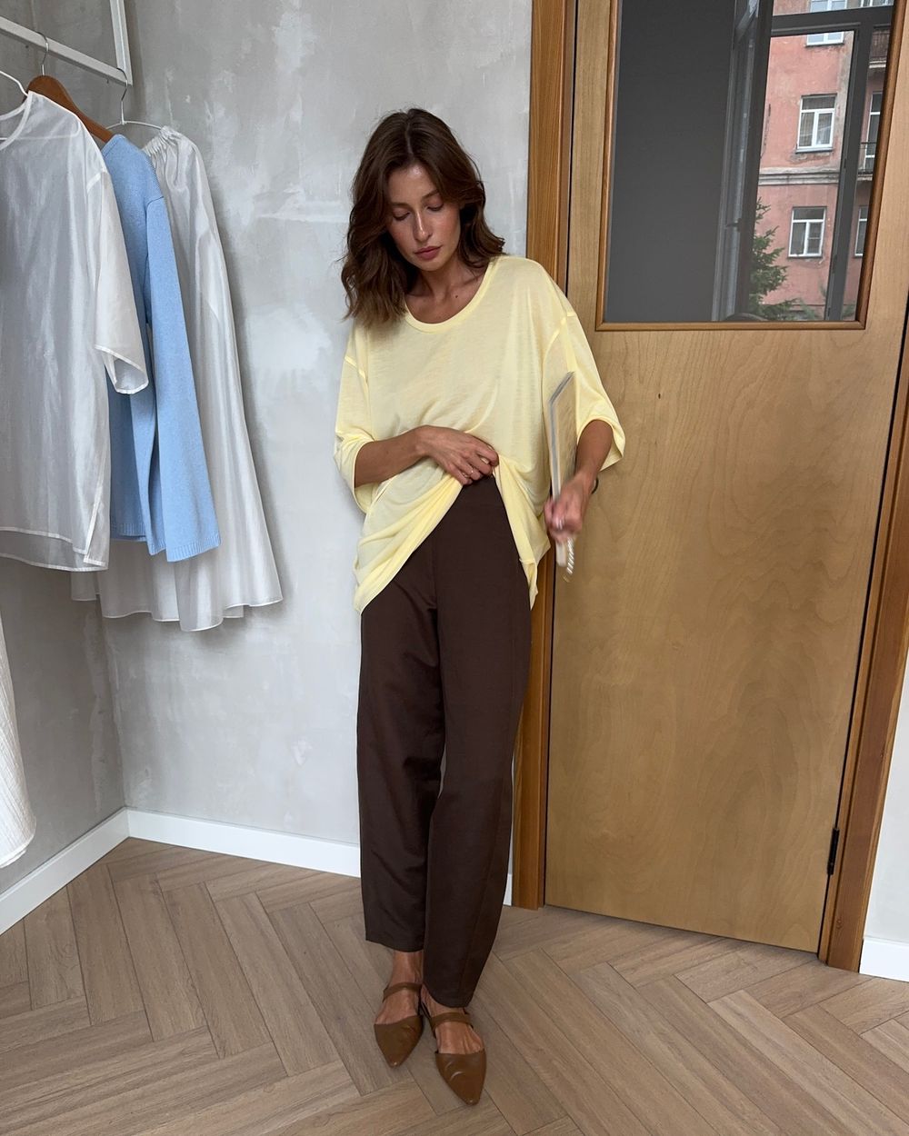 футболка AMI voyeur