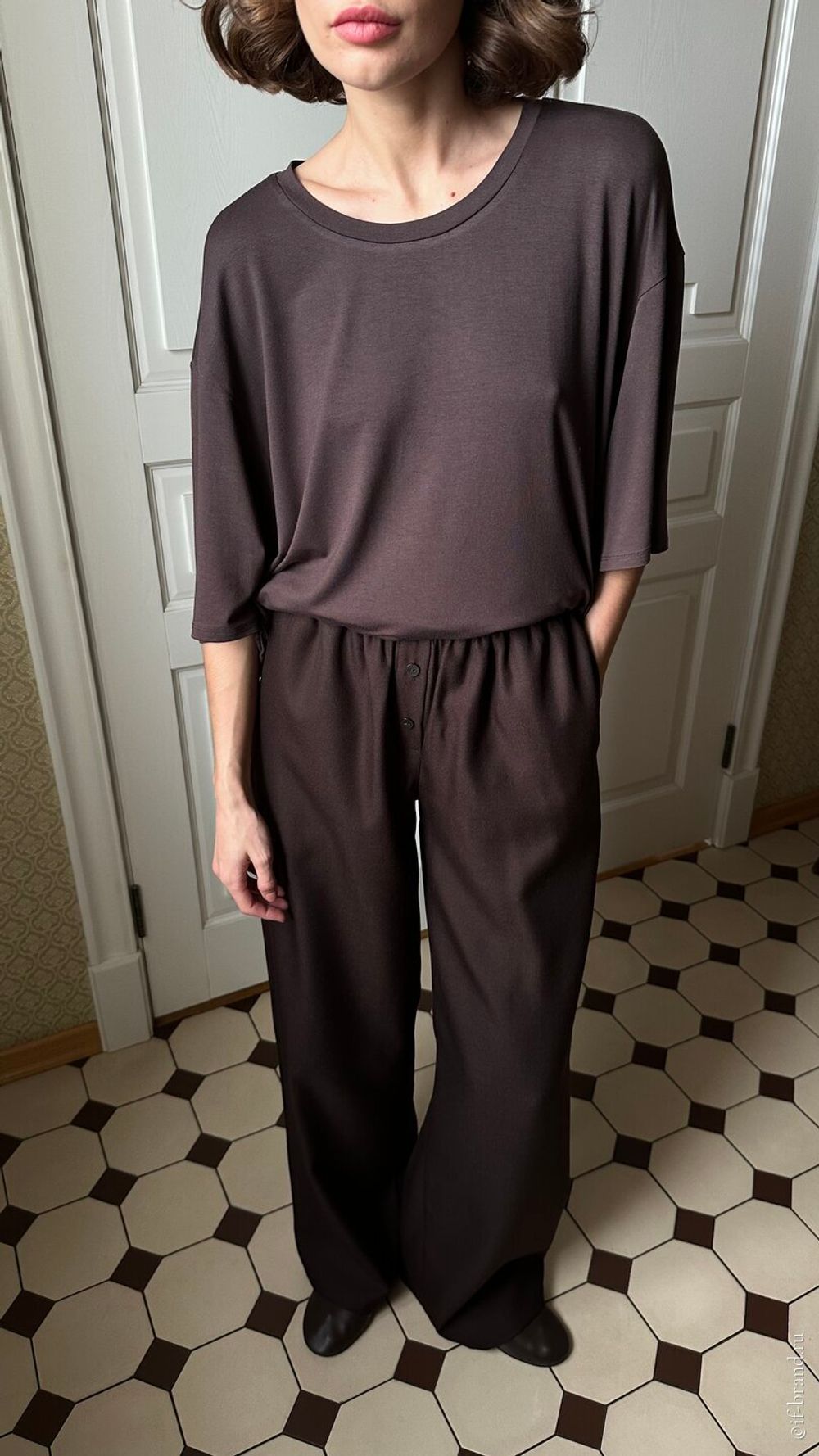 брюки CAP wool пижамные