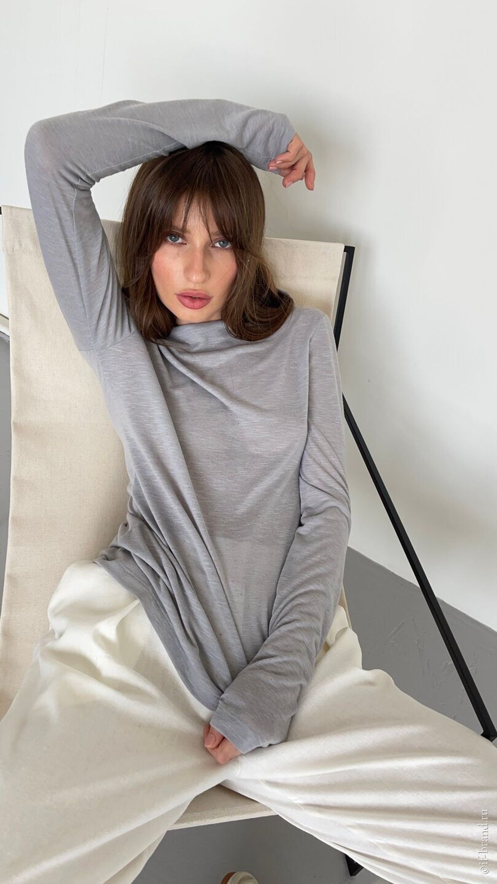 лонгслив RUTH linen