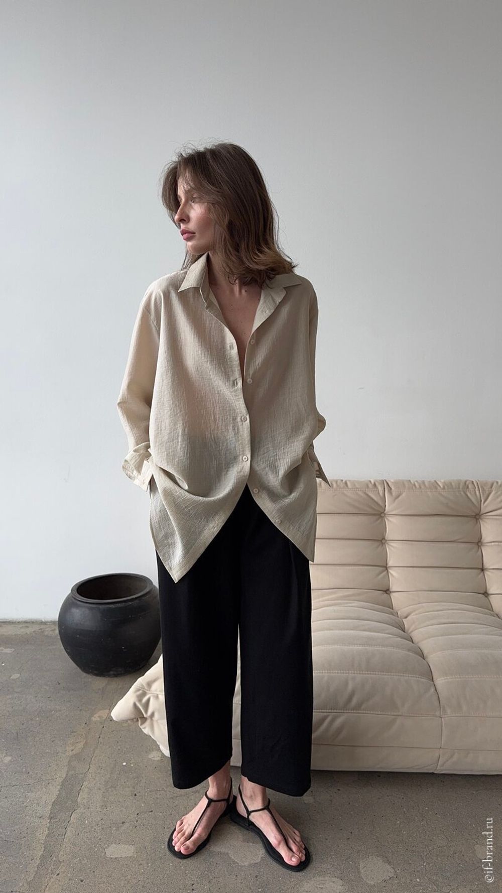 брюки MIKKA linen