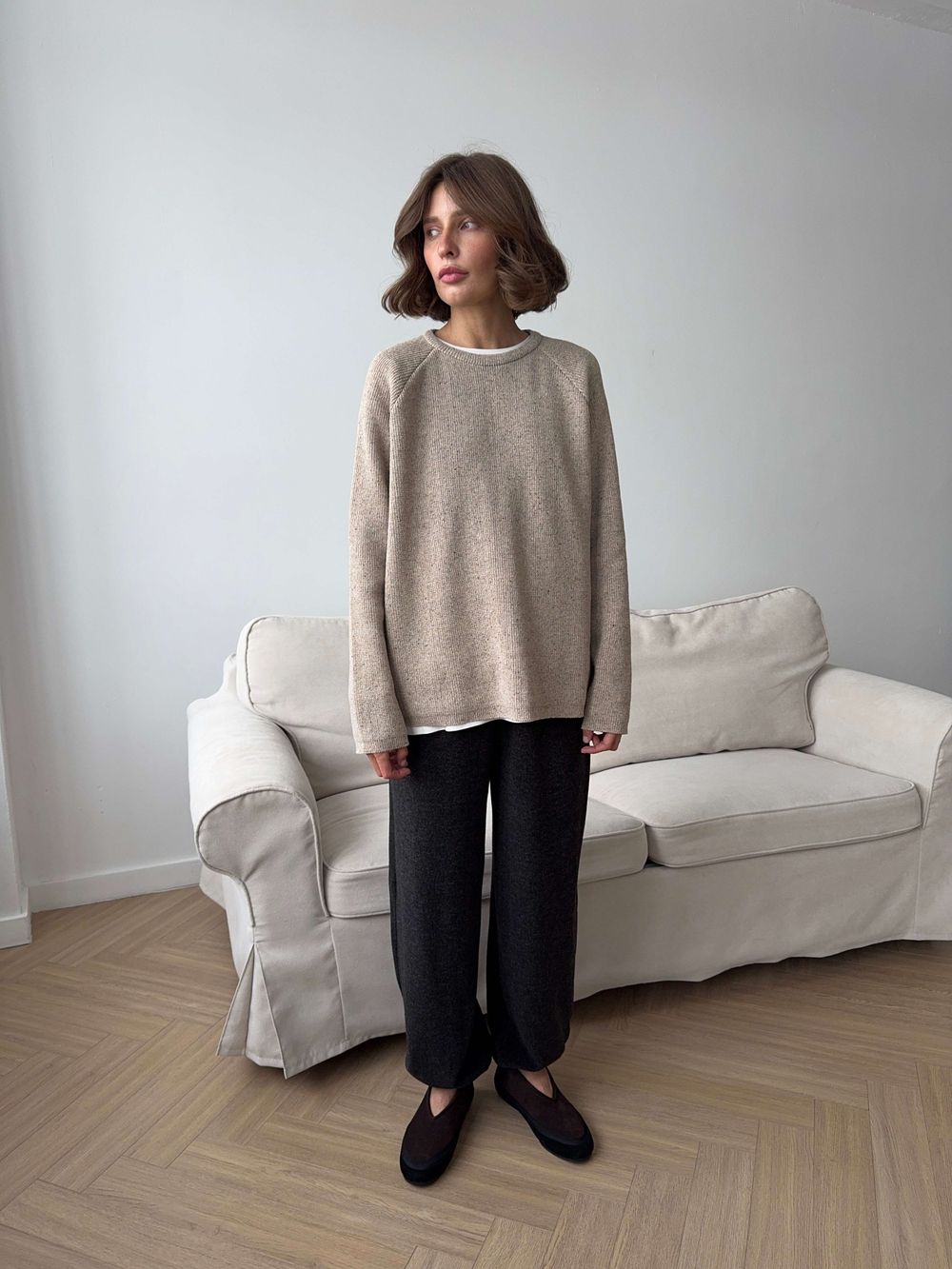 джемпер NIYOLA натуральный бежевый