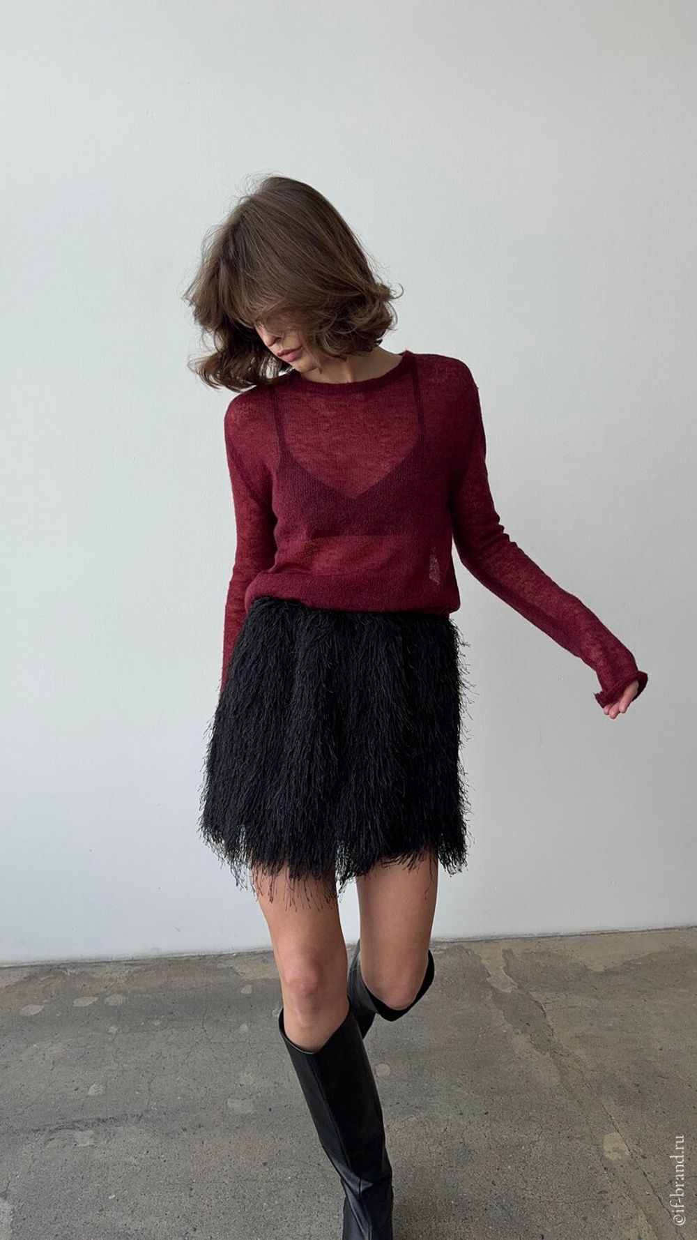 юбка-мини BOURRE'