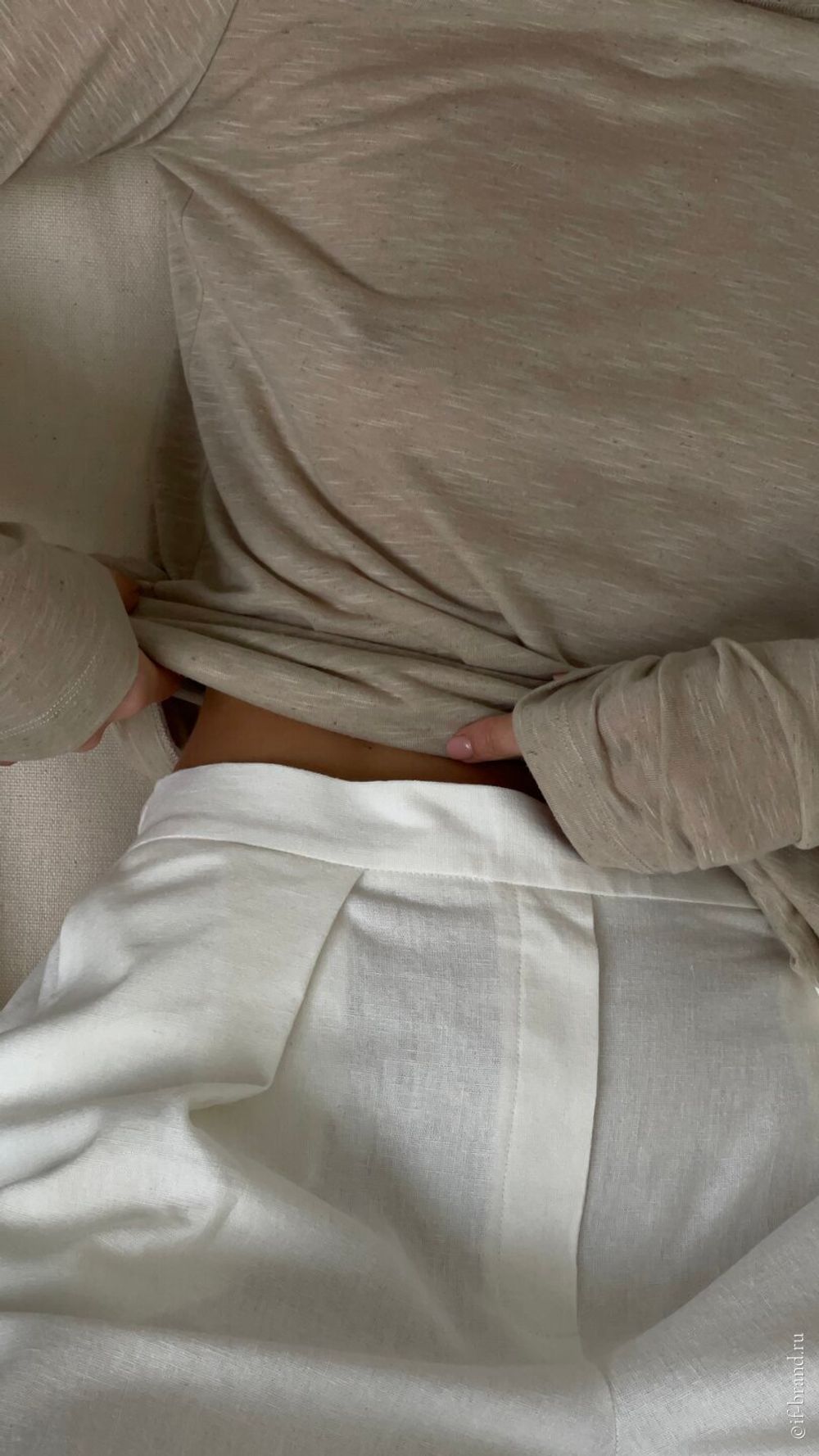 лонгслив RUTH linen