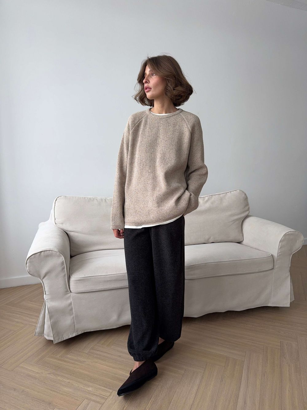 джемпер NIYOLA натуральный бежевый