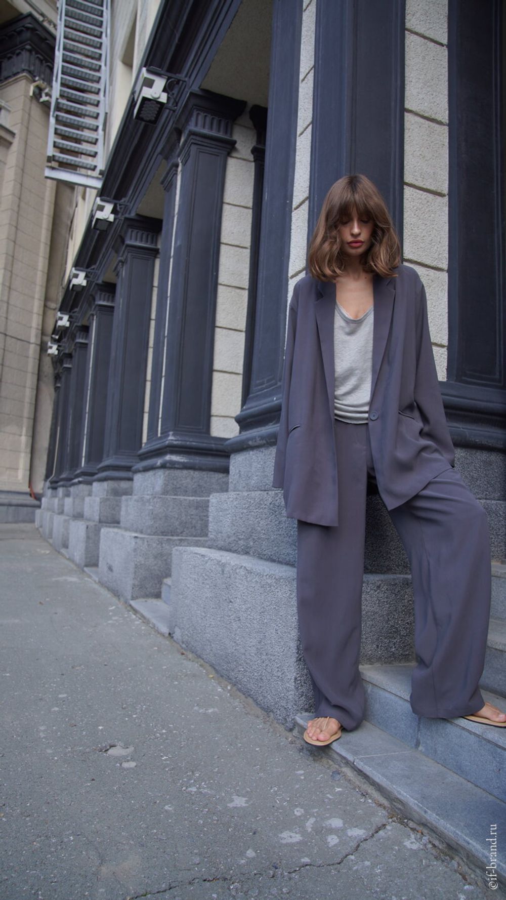 брюки IWAN tencel