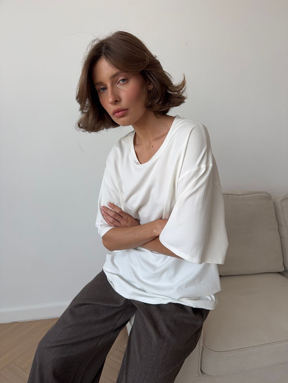 футболка AMI basiс