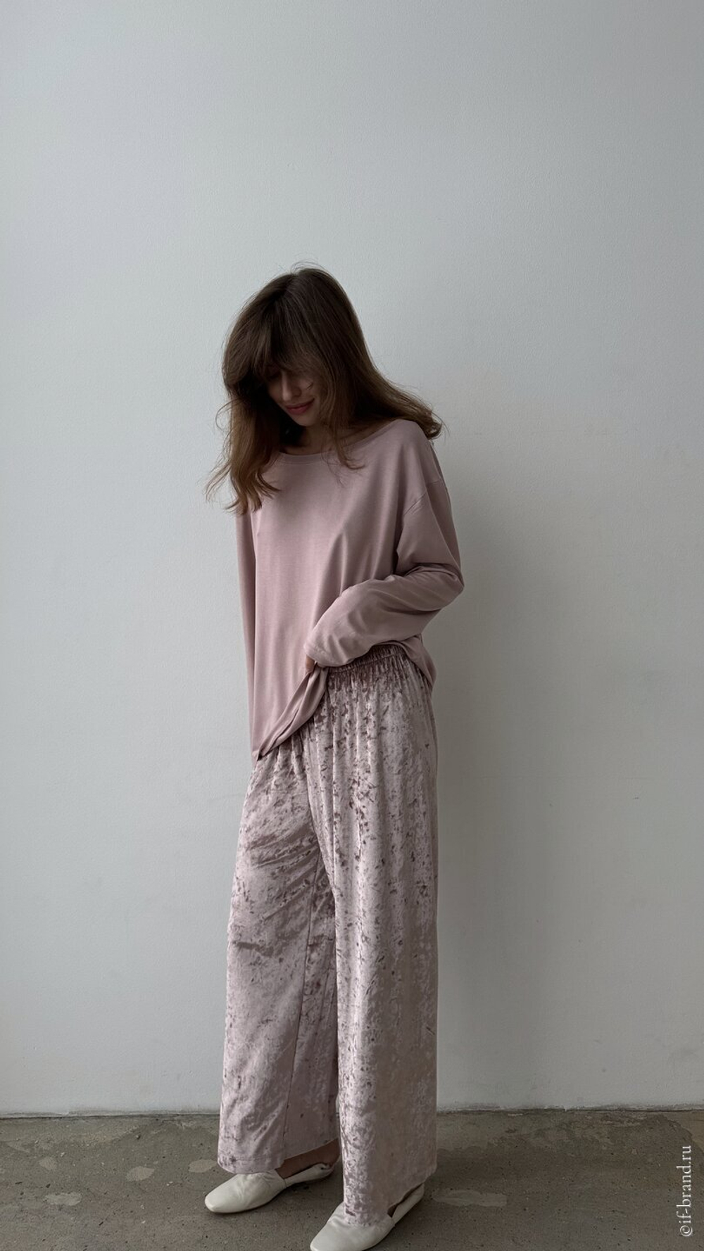 брюки SAM velour